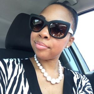 Sassy cat eye styled sunglasses